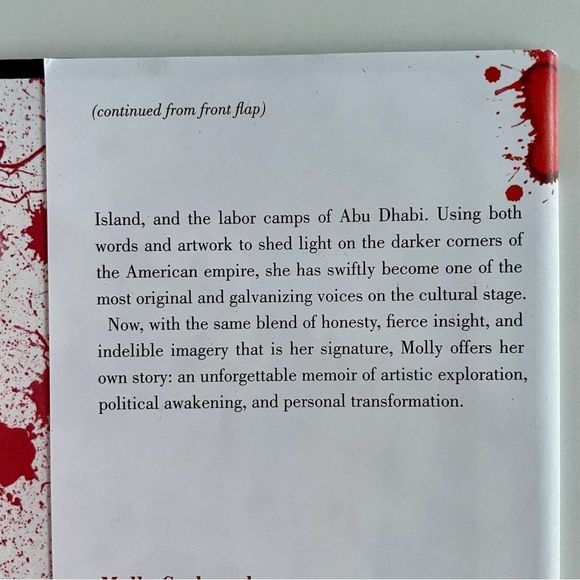 BOOK, Non Fiction, âDrawing Bloodâ,âMolly Crabapple, 338 Pages, Hardcove⊠- Picture 3 of 16
